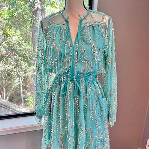 NWT Southern Fried Chics Mint Green Dress Size Small